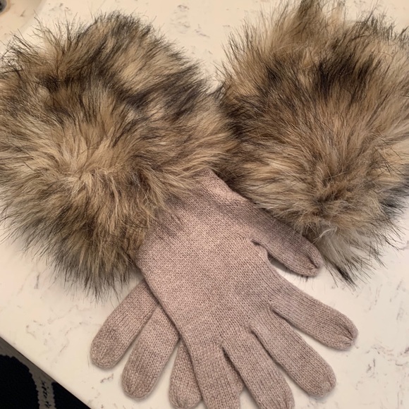 Ladies faux gloves - Picture 4 of 5